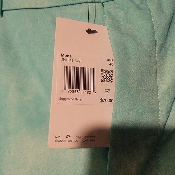 Nike Dri-FIT Men's Hybrid Wash Golf Shorts Green Size 40 DH1949-379 - Picture 4 of 7